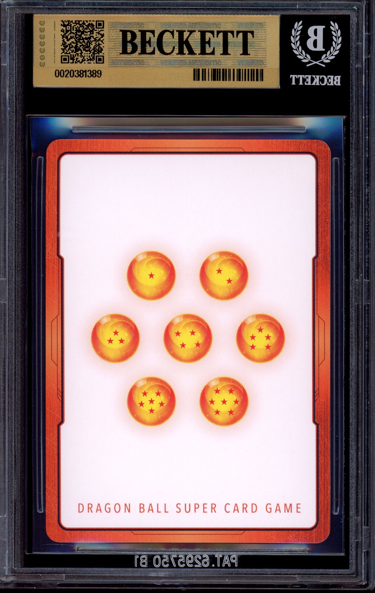 2025 Dragon Ball Super Fusion World Illustrations 01 Energy Marker #E-91 BGS 10 PRISTINE