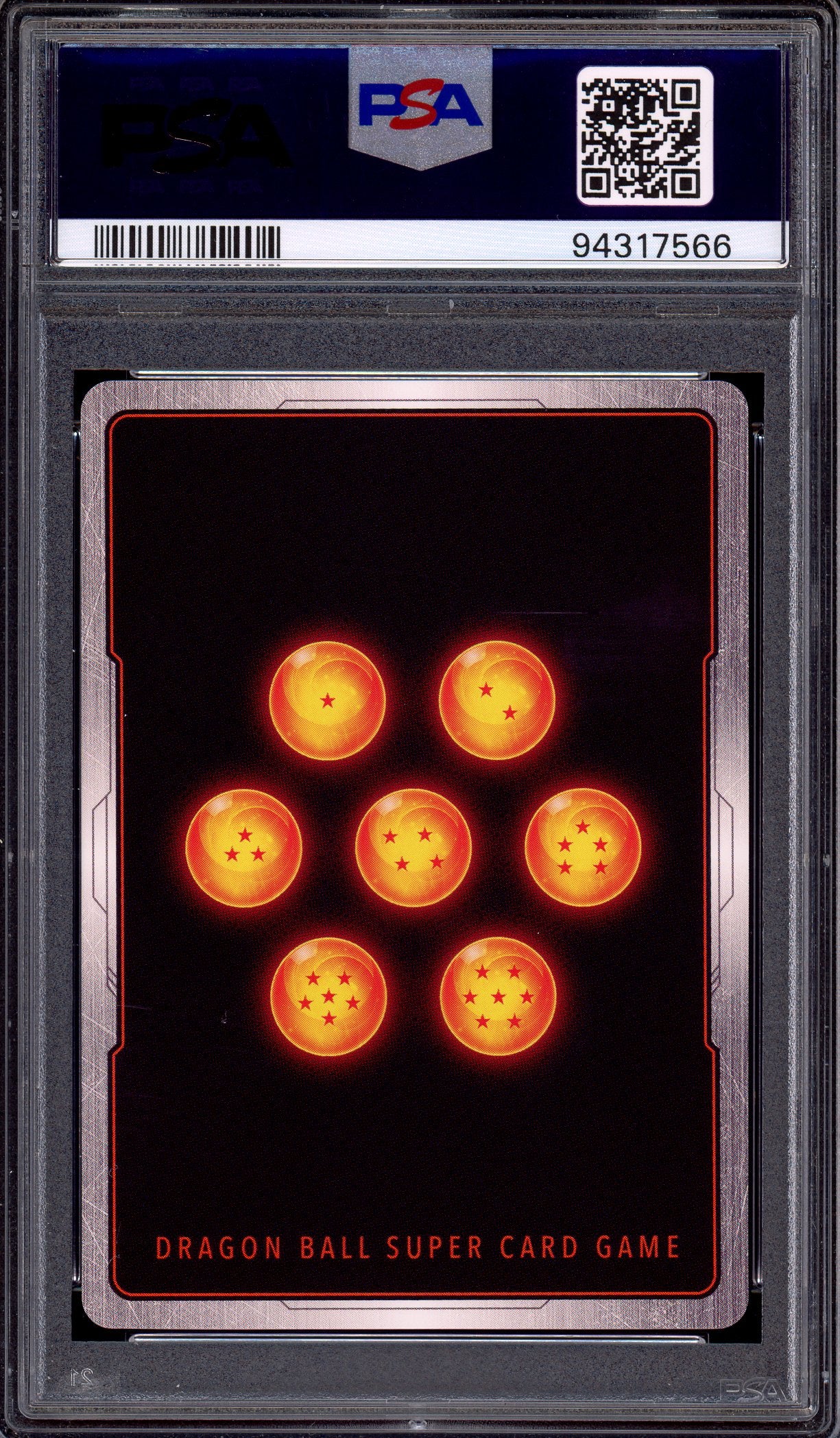 2017 Dragon Ball Super Secret Rare Ultimate Force SSB Vegito #BT2-123 PSA 10 GEM MINT