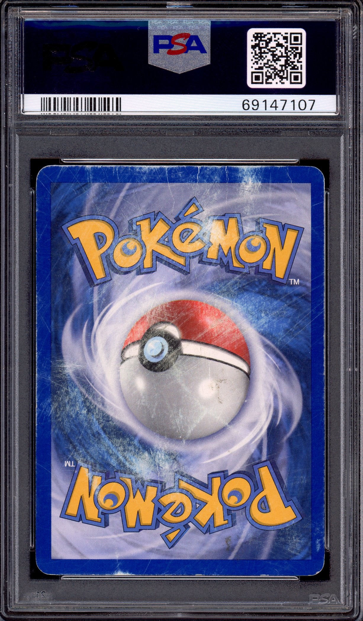 2005 Pokémon EX Unseen Forces Cosmos Ho-OH Holo #27 PSA 1 POOR