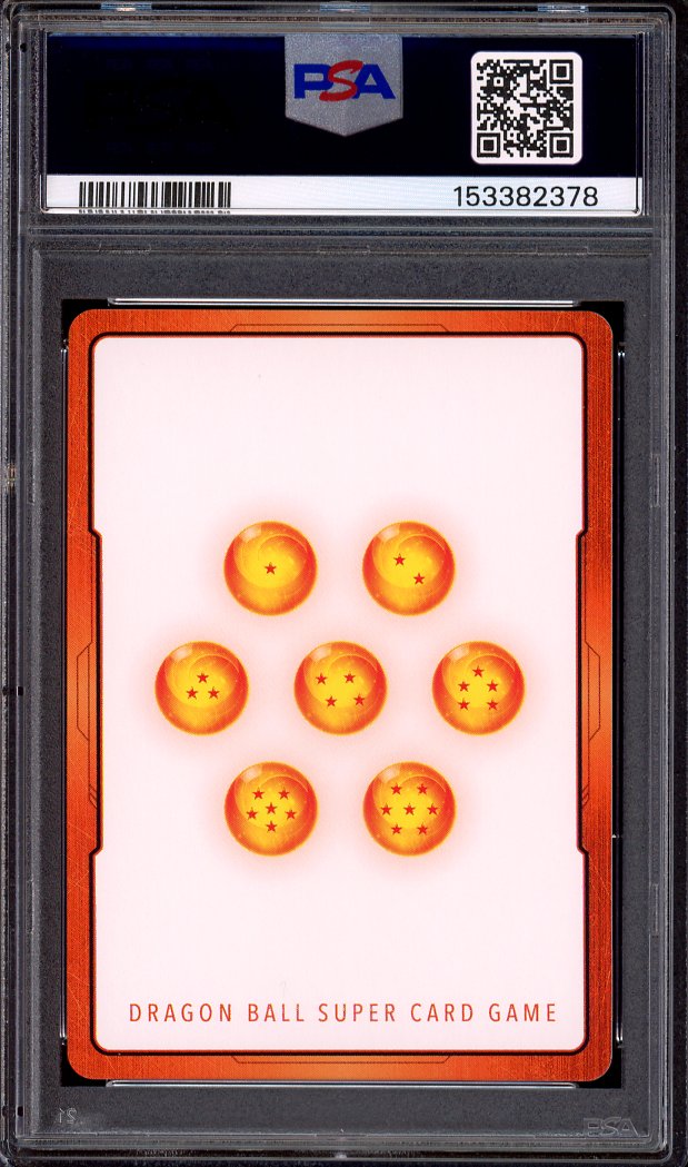 2025 Dragon Ball Super Fusion World Manga Booster 02 Energy Marker Gold #E-86 PSA 10 GEM MINT