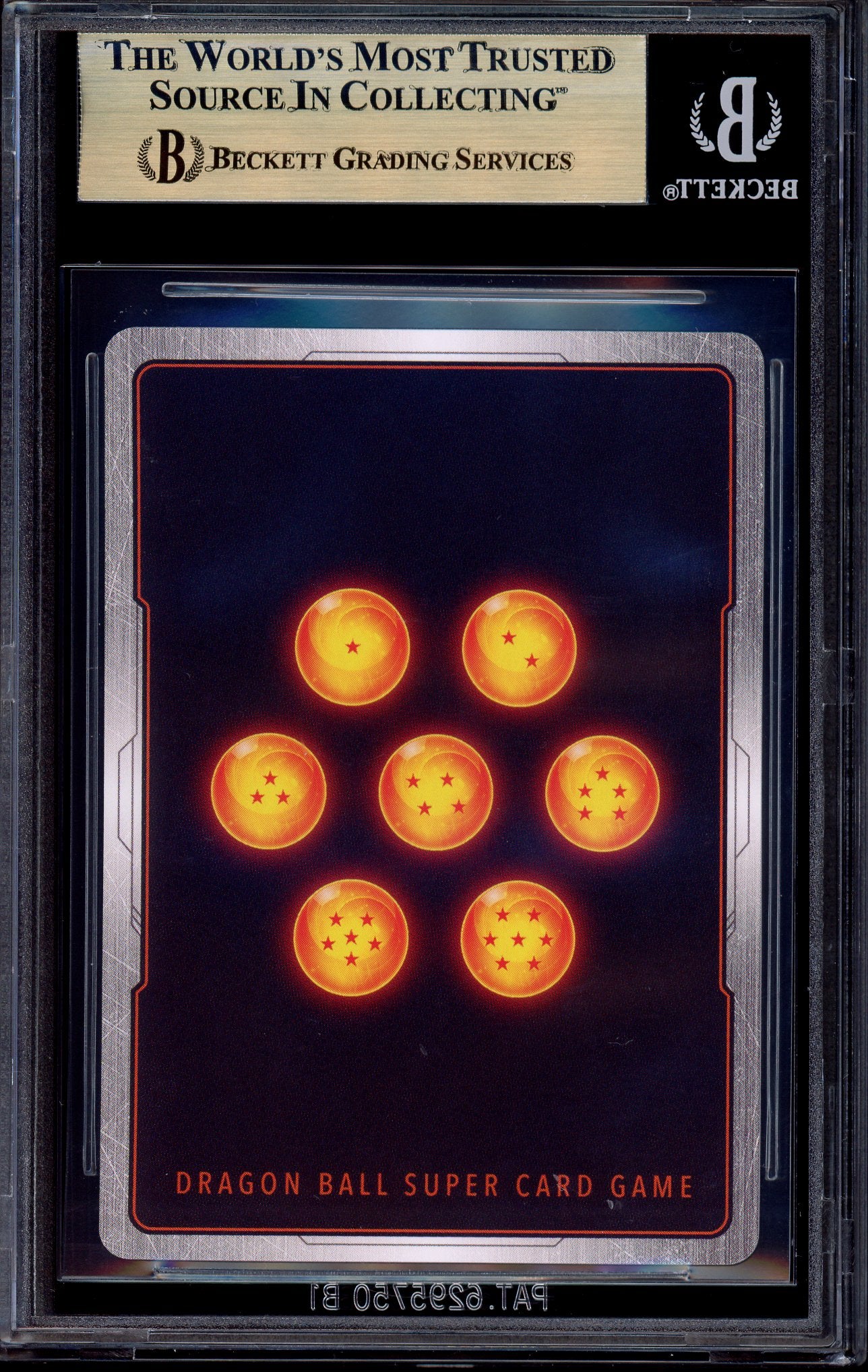 2023 Dragon Ball Super Bandai Card Games Set Broly, The Rampaging Horror #BT1-073 BGS 10 PRISTINE