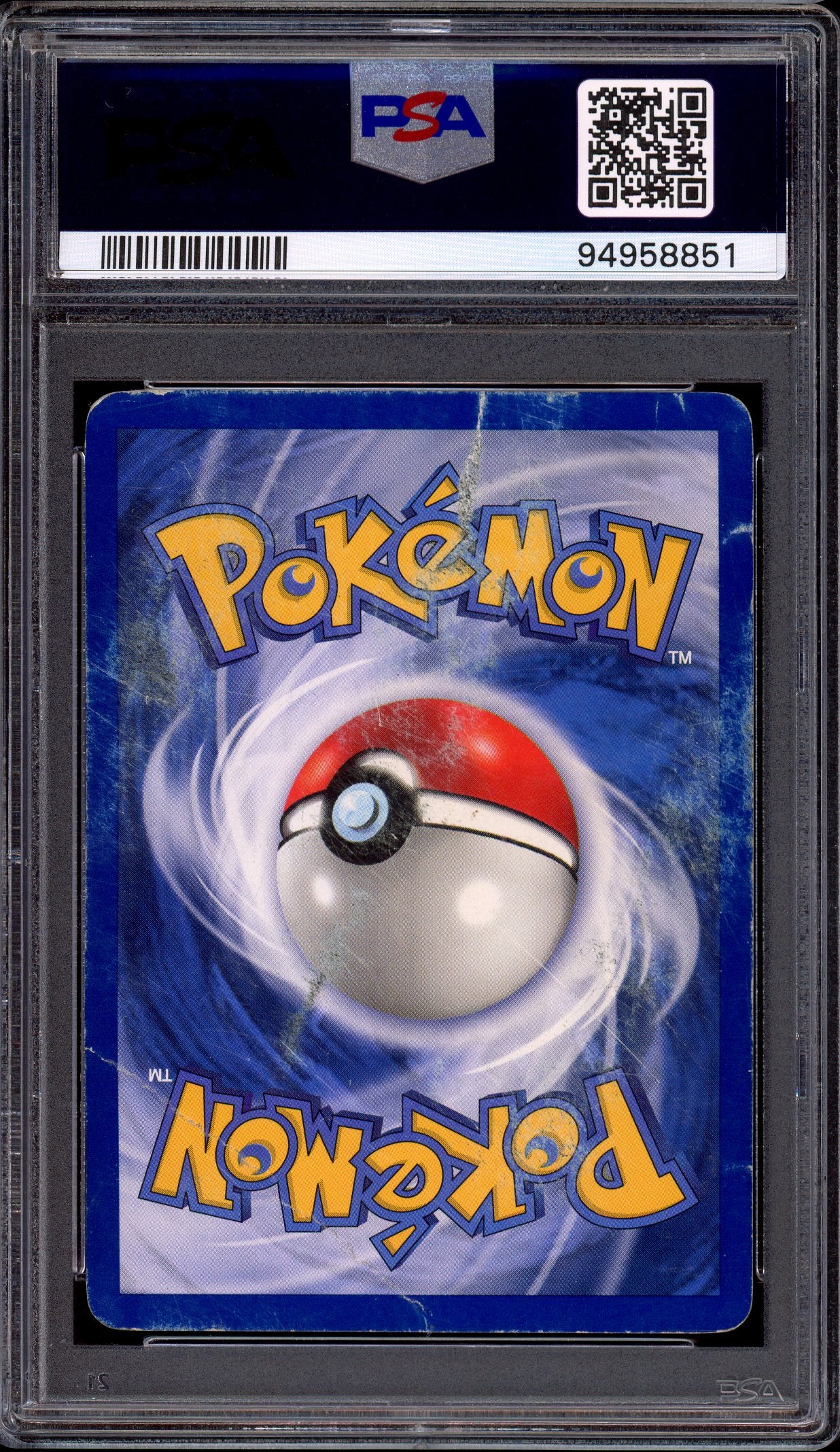 2002 Pokémon Expedition Mewtwo-Holo #20 PSA 1 POOR