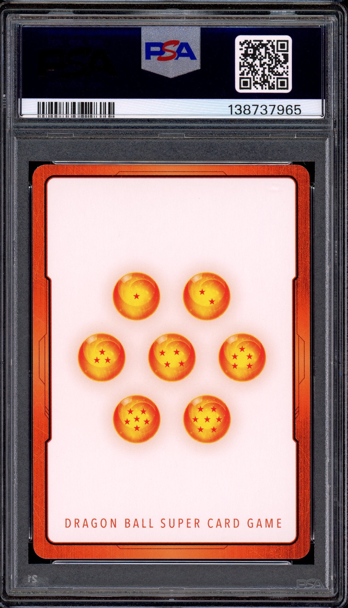 2024 Dragon Ball Super Fusion World Alternate Art Energy Marker Trunks #E01-08 PSA 10 GEM MINT