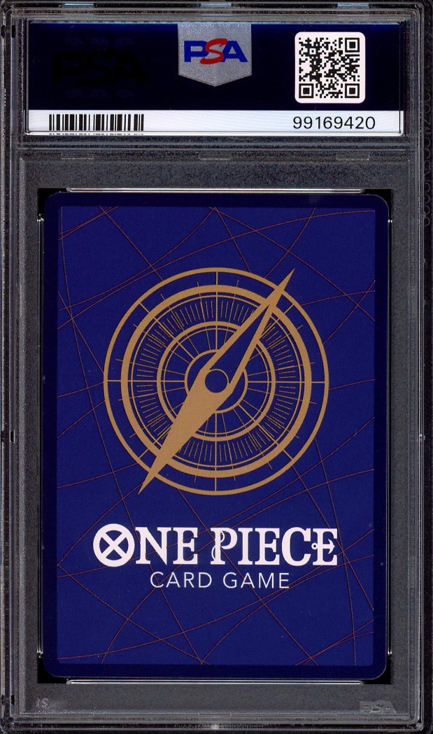 2023 One Piece OP05 Alternate Art Rob Lucci #93 PSA 10 GEM MINT
