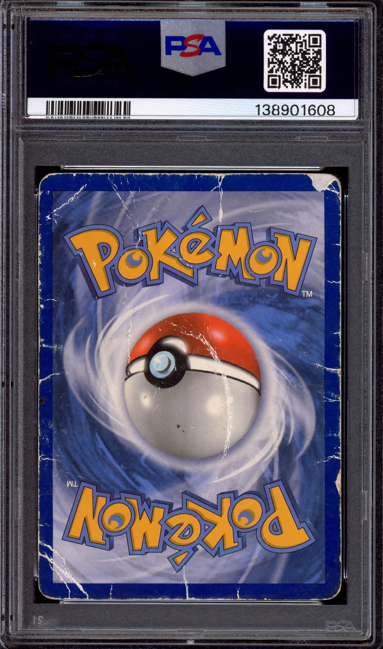 2013 Pokémon Black & White Legendary Treasures Radiant Collection Full Art Reshiram #RC22 PSA 1 POOR