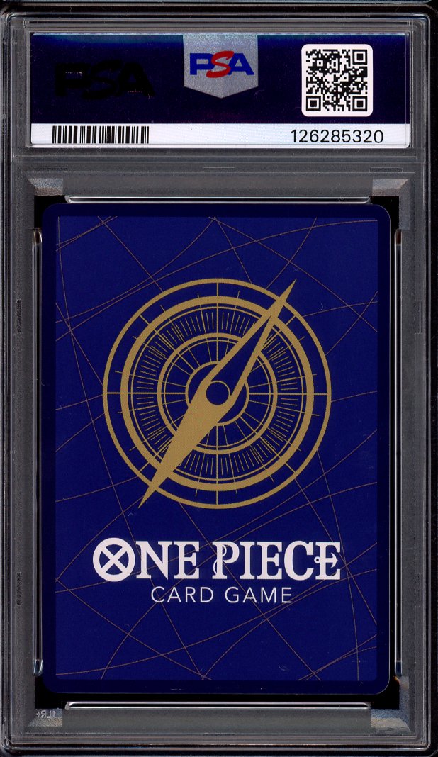 2023 One Piece OP05 1st Anniversary Signature Monkey D Luffy #12 PSA 10 GEM MINT