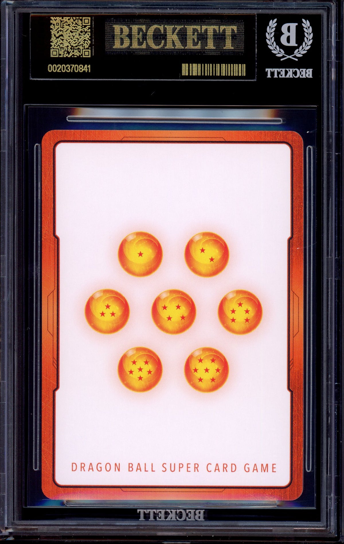 2024 Dragon Ball Super Fusion World Accessories Set 02 Vegito Energy Marker #E-02 BGS 10 BLACK LABEL