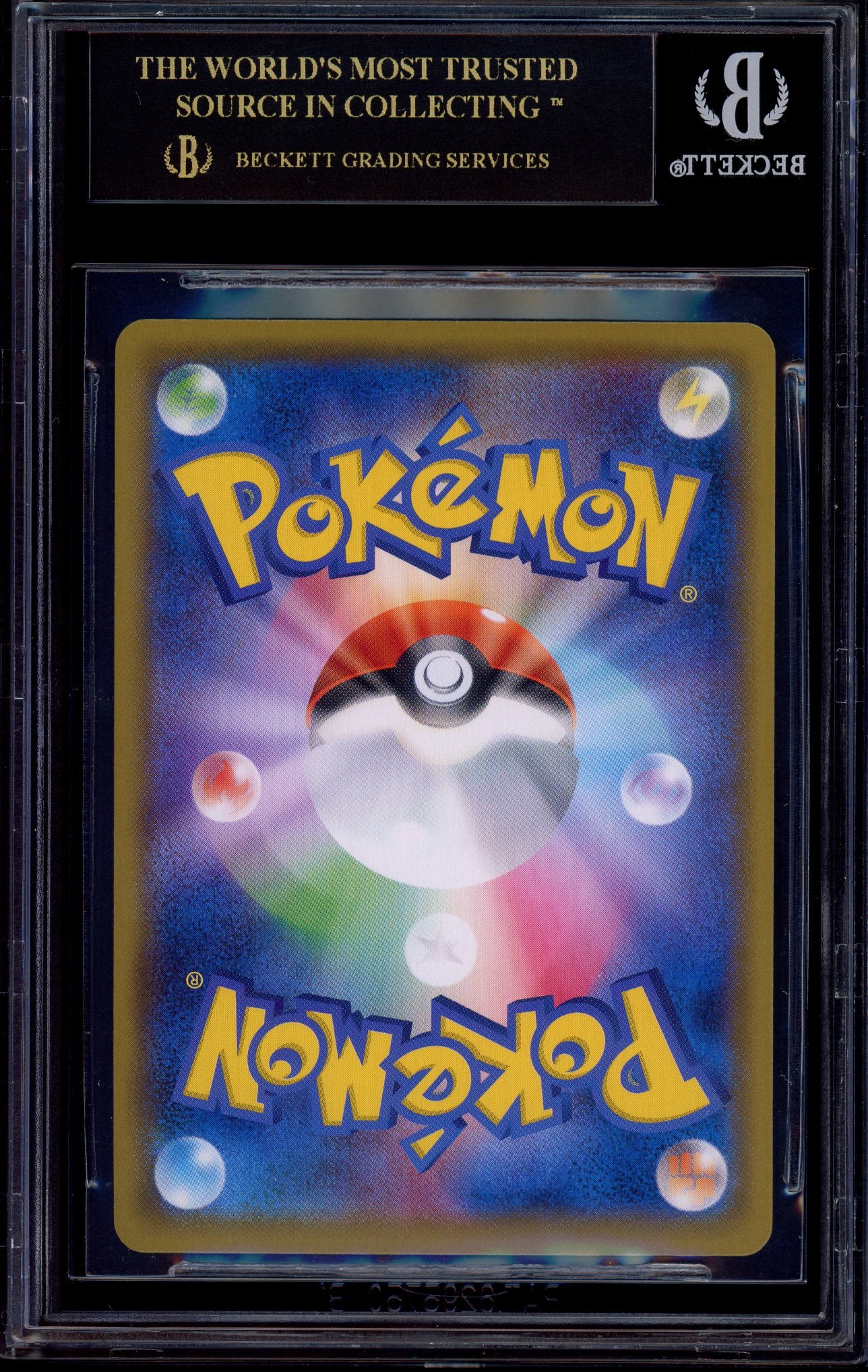 2021 Pokémon Japanese SWSH VMAX Climax Full Art Dusknoir #198 BGS 10 PRISTINE BLACK LABEL