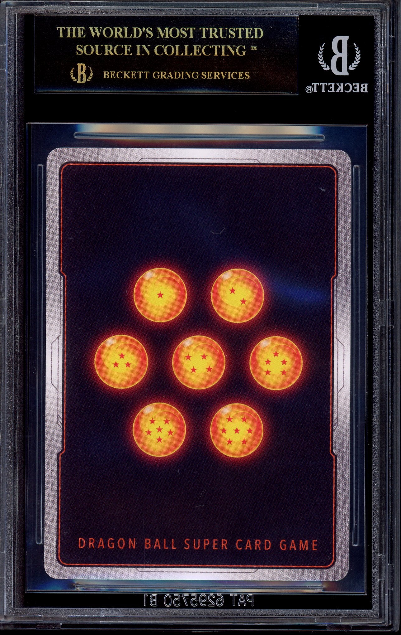 2022 Dragon Ball Super 5th Anniversary Premium Edition Baby Hatchyack Saiyan Destroyer #BT11-153 BGS 10 BLACK LABEL