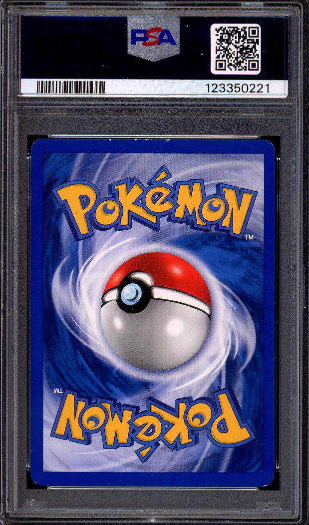 2000 Pokémon Italian Fossil Hitmonlee-Holo #7 PSA 6 EX-MT