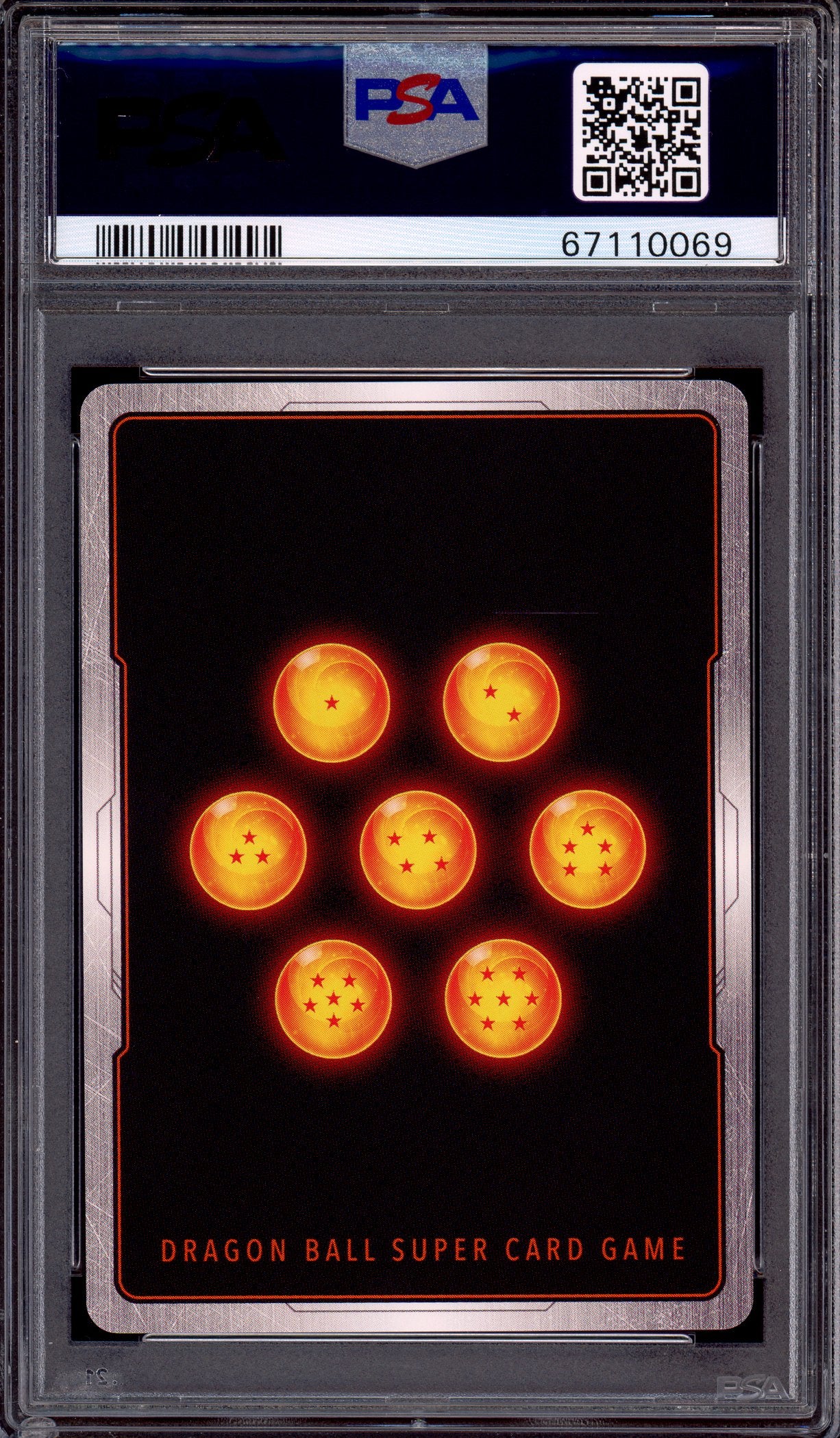 2021 Dragon Ball Super SS4 The Vermilion Saiyans SCR #BT15-152 PSA 10 GEM MINT