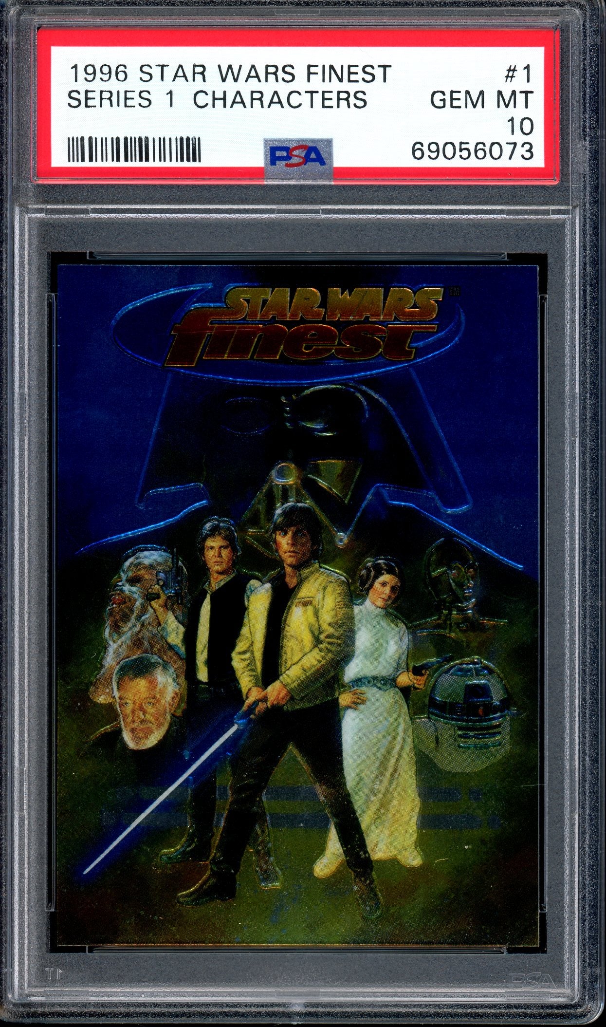 1996 Star Wars Finest Series 1 Characters #1 PSA 10 GEM MINT