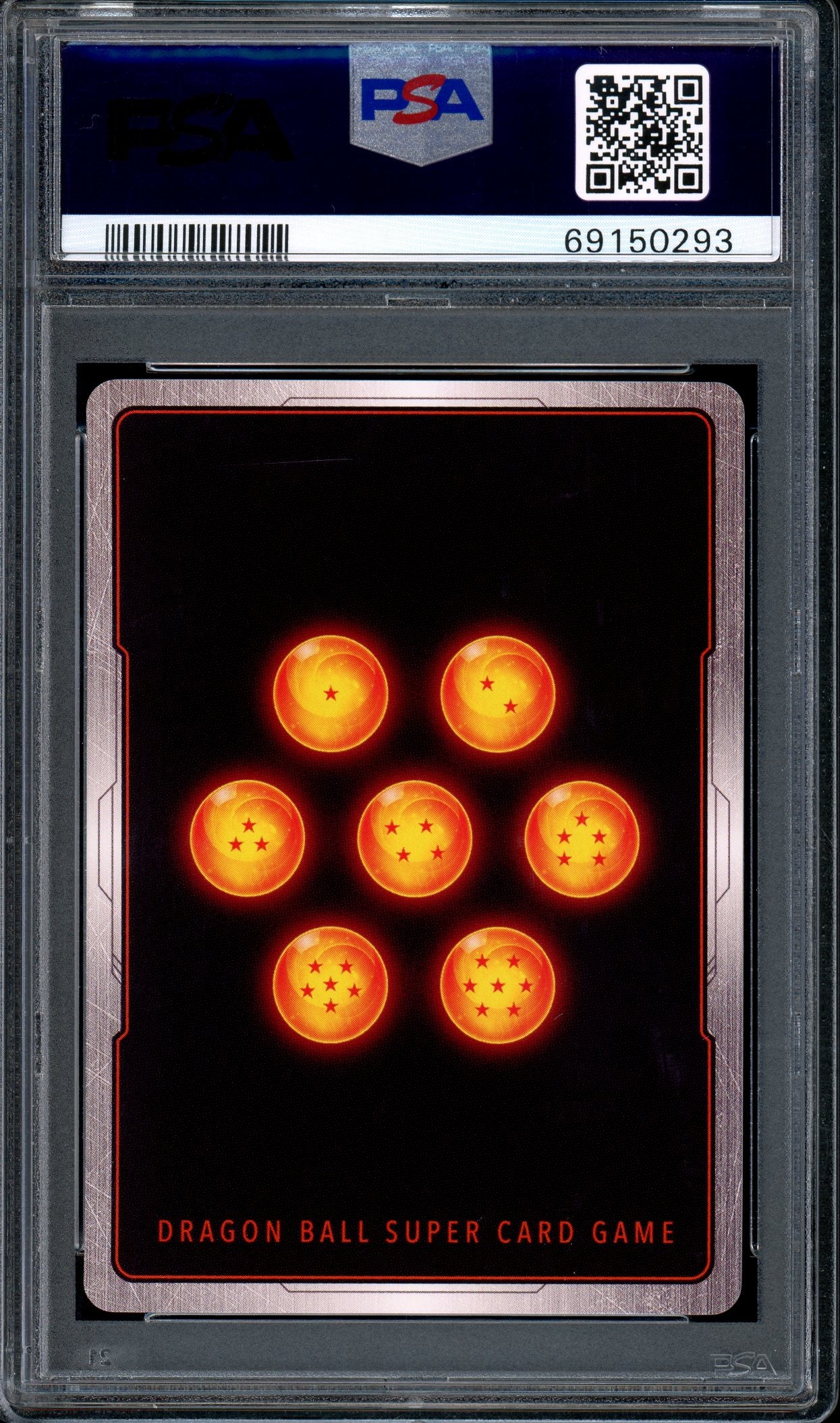 2021 Dragon Ball Super Tournament Pack Finalist King Vegeta, Commanding Support PSA 10 GEM MINT