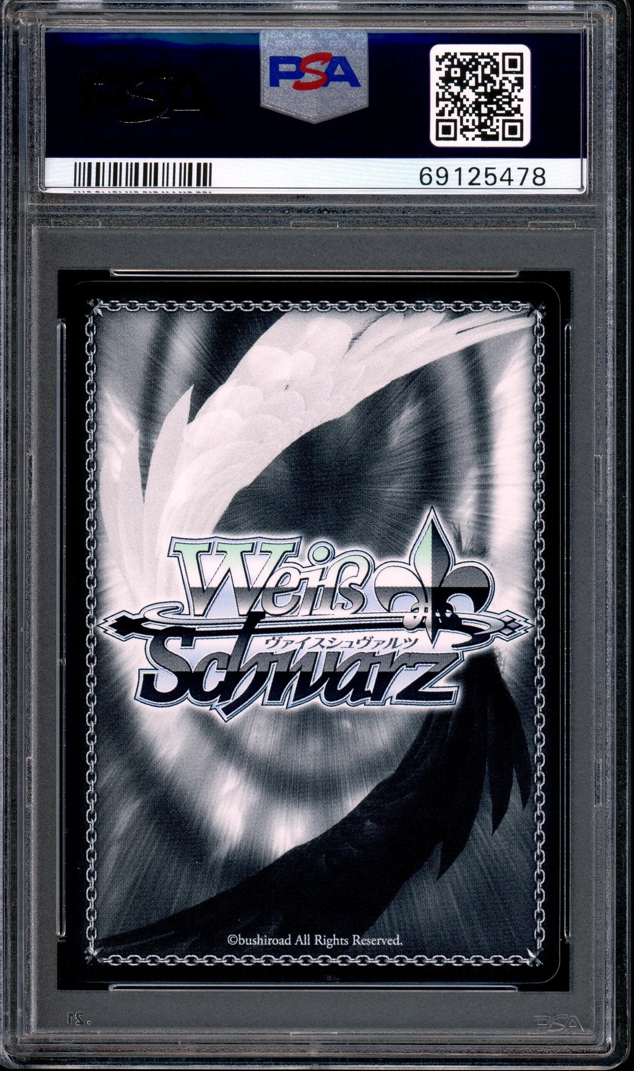 2021 Weiss Schwarz Sword Art Online Splitting Sound of the Sword, Alice SR PSA 10 GEM MINT