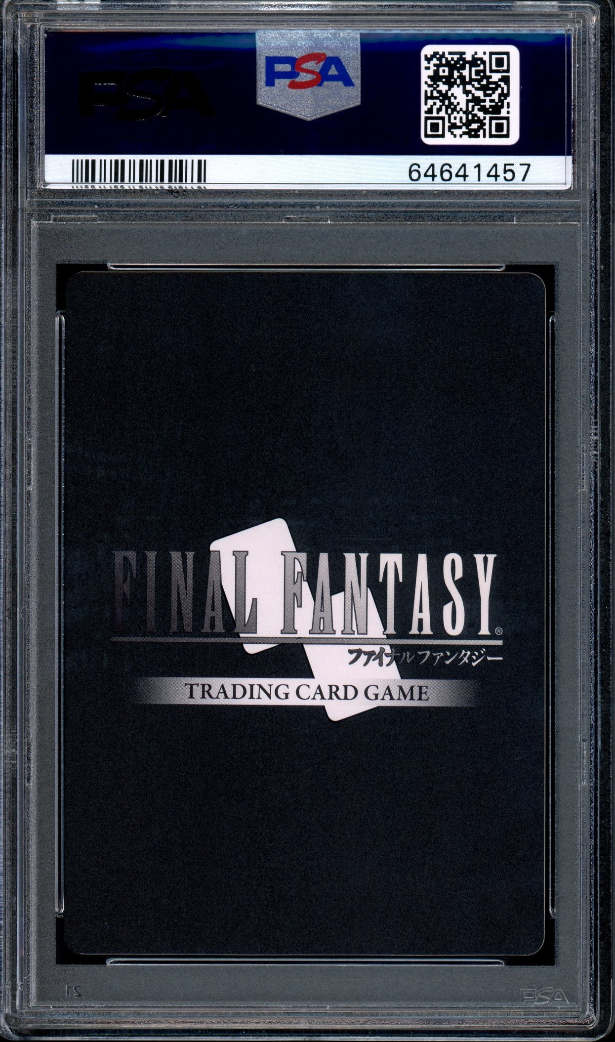 2016 Final Fantasy Opus I Cid Highwind #72R PSA 10 GEM MINT