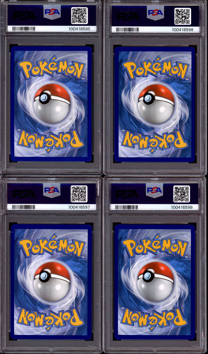 2021 Pokémon SWSH Black Star Promo Mewtwo V-Union Sequential Set PSA 10 GEM MINT