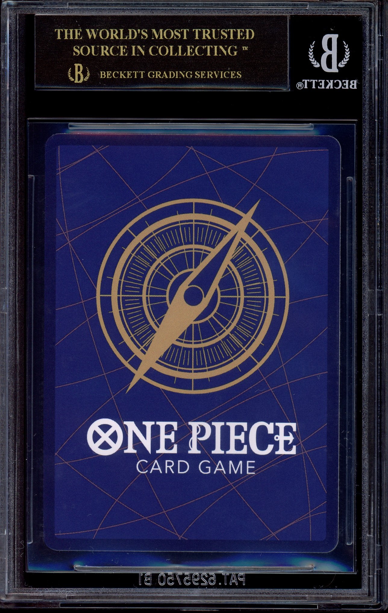 2025 One Piece OP12 Alternate Art Demon Aura Nine Sword Style Dead Man's Game #37 BGS 10 BLACK LABEL