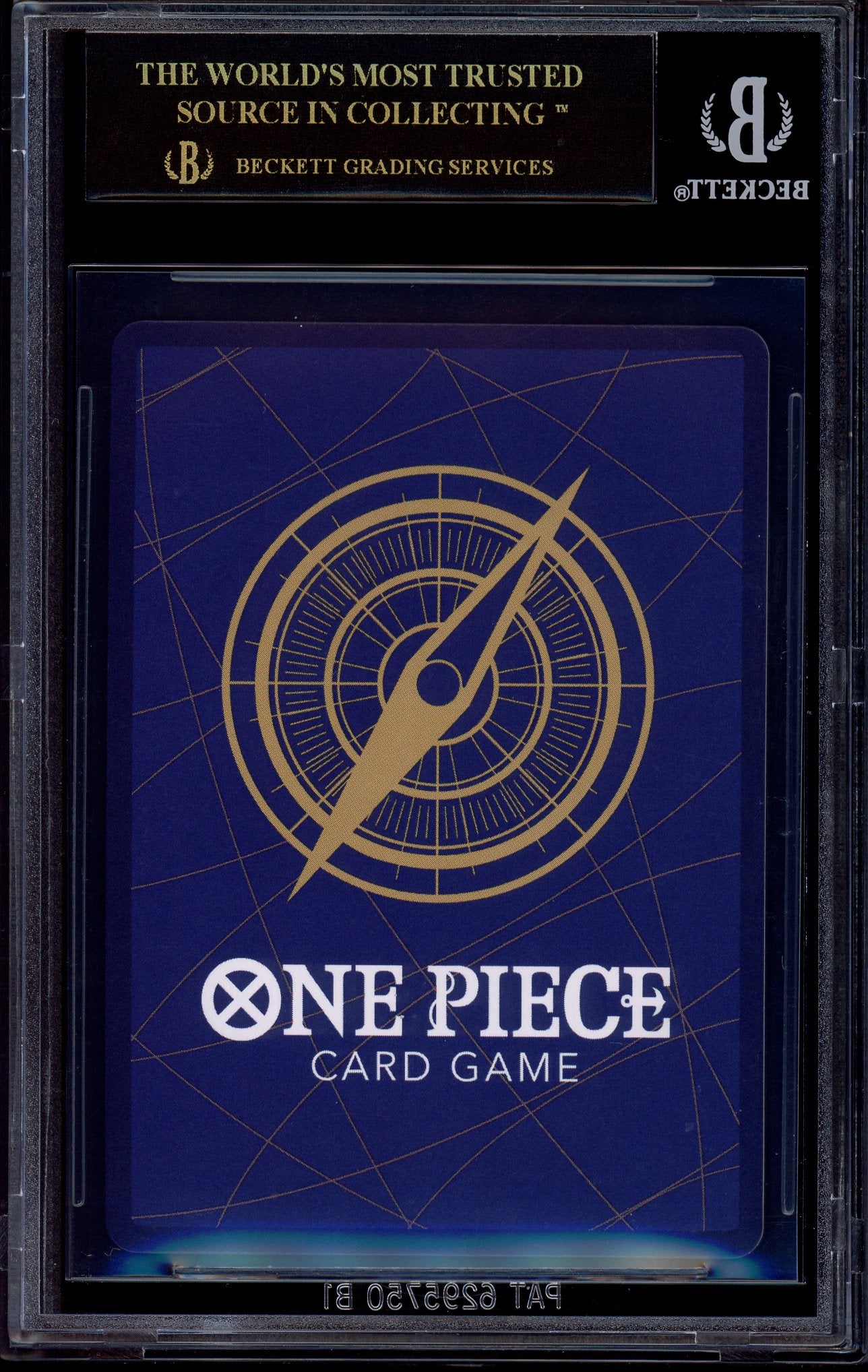 2025 One Piece Japanese OP11 3rd Anniversary Silver Monkey D Luffy #119 BGS 10 PRISTINE BLACK LABEL