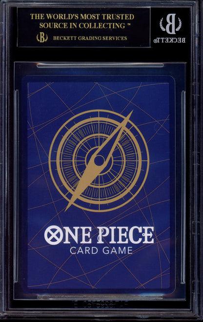 2022 One Piece OP01 Romance Dawn Alternate Art Monkey D Luffy #24 BGS 10 BLACK LABEL