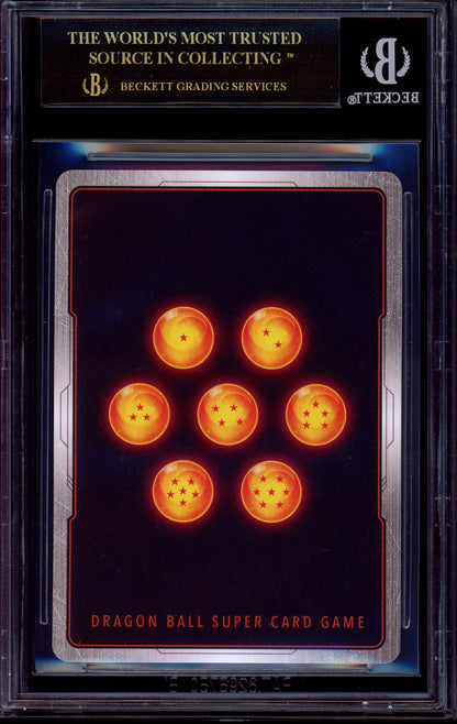 2025 Dragon Ball Super Masters SSB Vegito, Power to Resist Despair SCR #BT27-138 BGS 10 BLACK LABEL
