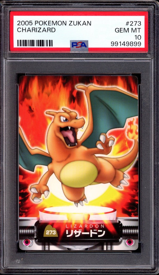 2005 Pokémon Carddass Advanced Generation Zukan Charizard #273 PSA 10 GEM MINT