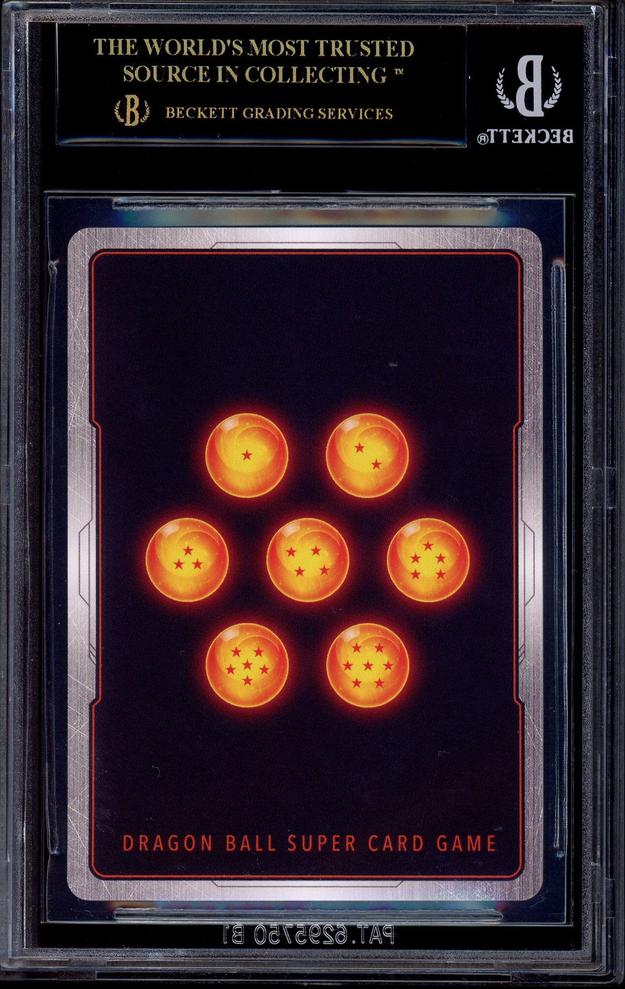 2021 Dragon Ball Super SS4 The Vermilion Saiyans SCR #BT15-152 BGS 10 BLACK LABEL