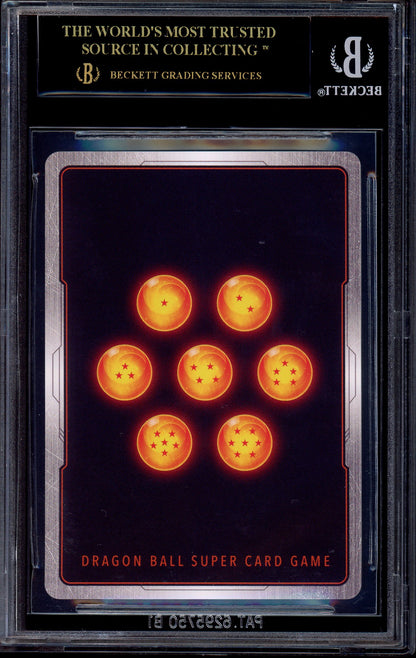 2021 Dragon Ball Super SS4 The Vermilion Saiyans SCR #BT15-152 BGS 10 BLACK LABEL