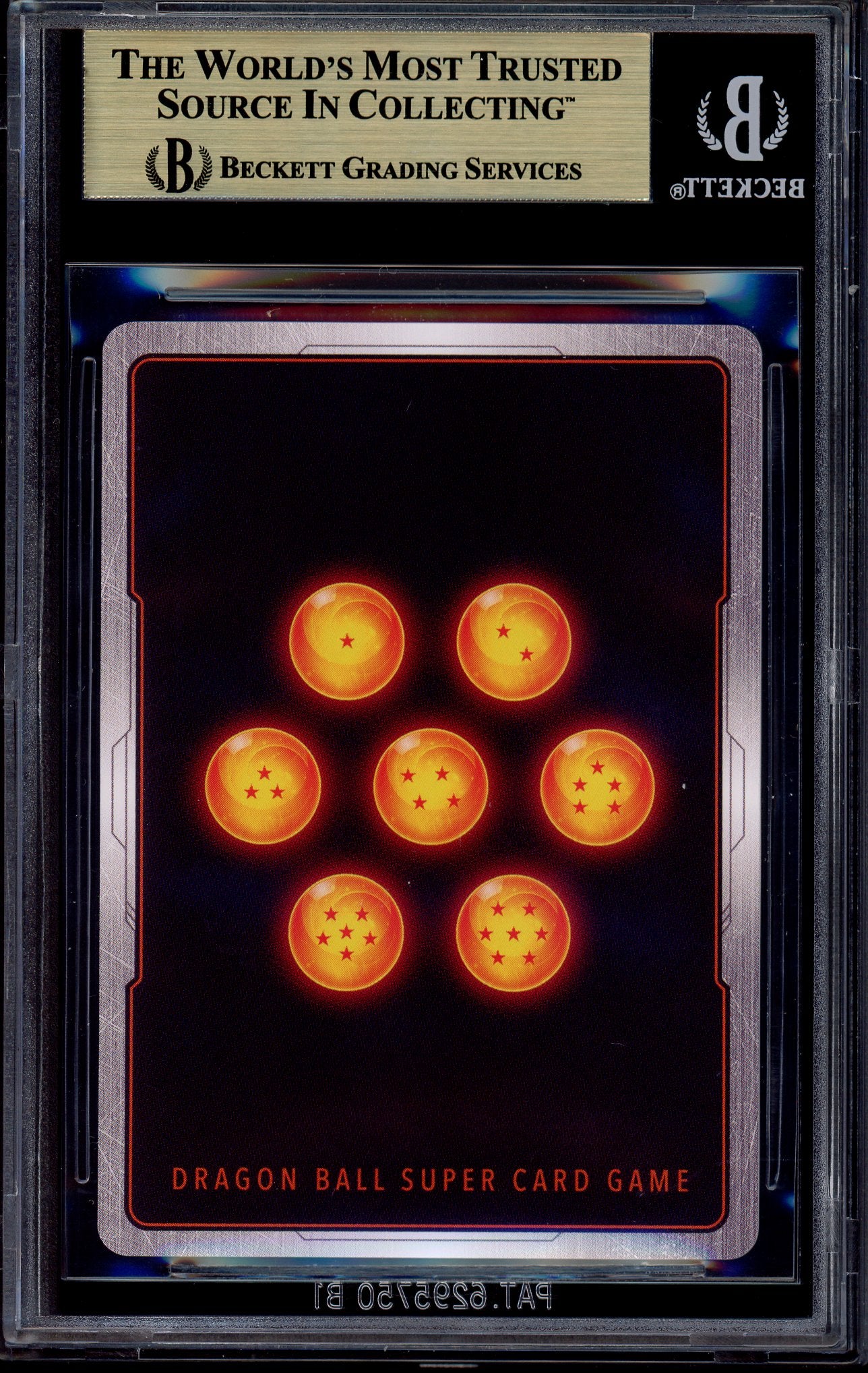 2022 Dragon Ball Super Reals of The God SSB Vegeta Unbridled SCR #BT16-147 BGS 9.5 GEM MINT