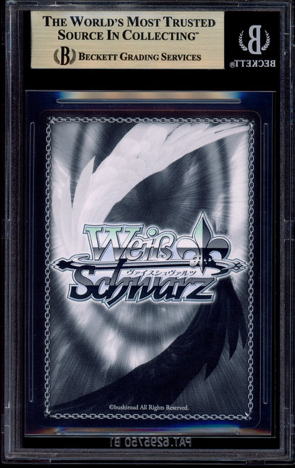 2021 Weiss Schwarz Fate Grand Order Shared Journey, Mash SEC Signature #E078 BGS 10 PRISTINE