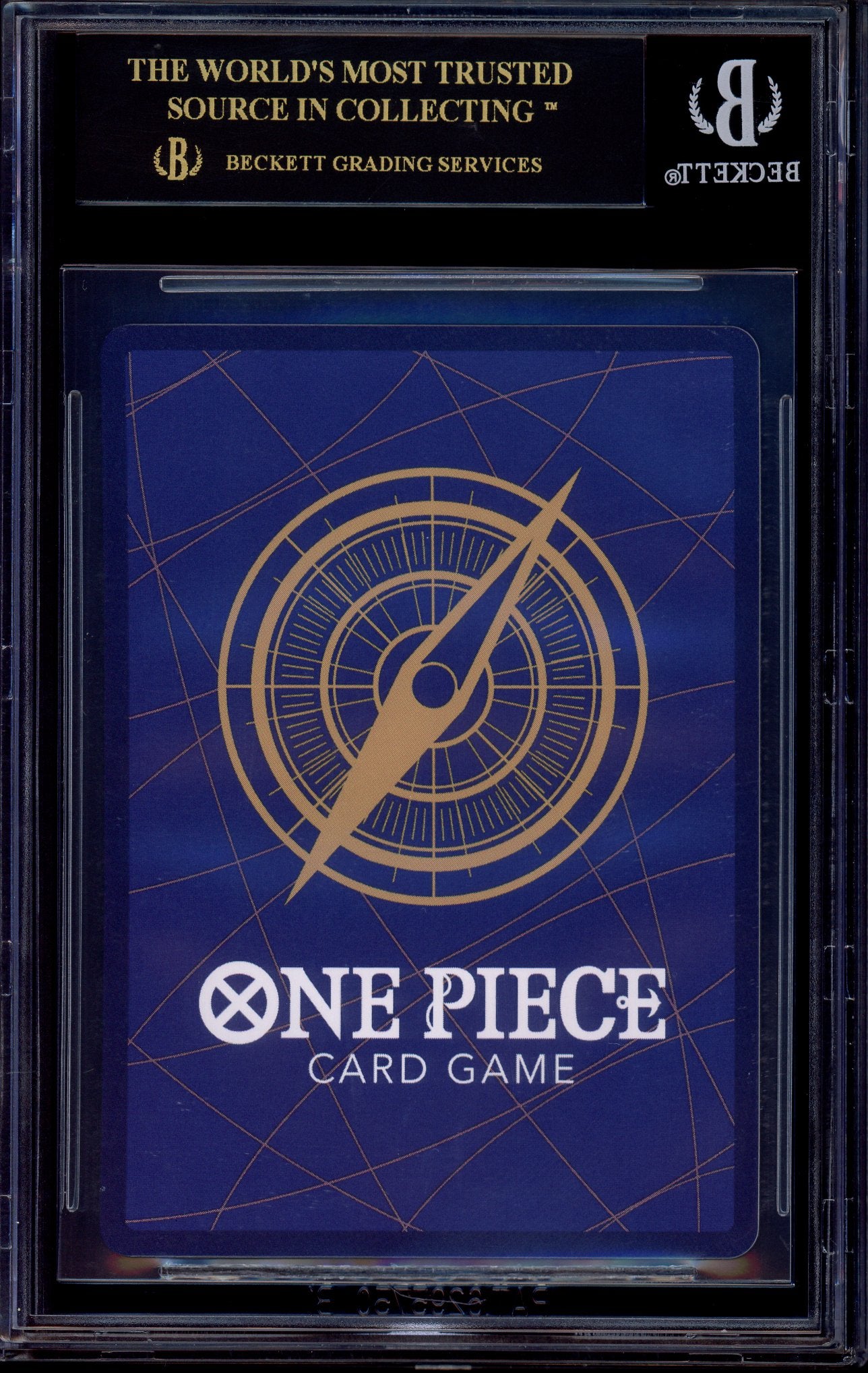 2023 One Piece OP02 Paramount War Alternate Art Monkey D Luffy #41 BGS 10 BLACK LABEL