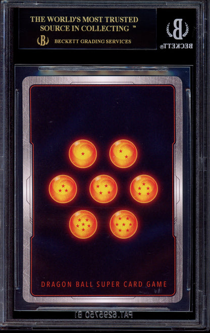 2020 Dragon Ball Super Great Ape Masked Saiyan, Primal Carnage SCR #BT10-152 BGS 10 BLACK LABEL
