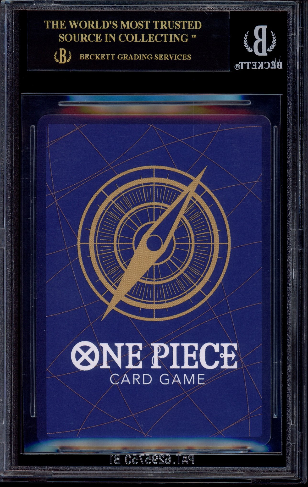 2024 One Piece OP06 Special Aternate Art Borsalino #51 BGS 10 PRISTINE BLACK LABEL