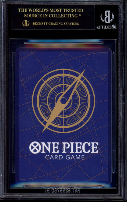 2024 One Piece OP06 Special Aternate Art Borsalino #51 BGS 10 PRISTINE BLACK LABEL