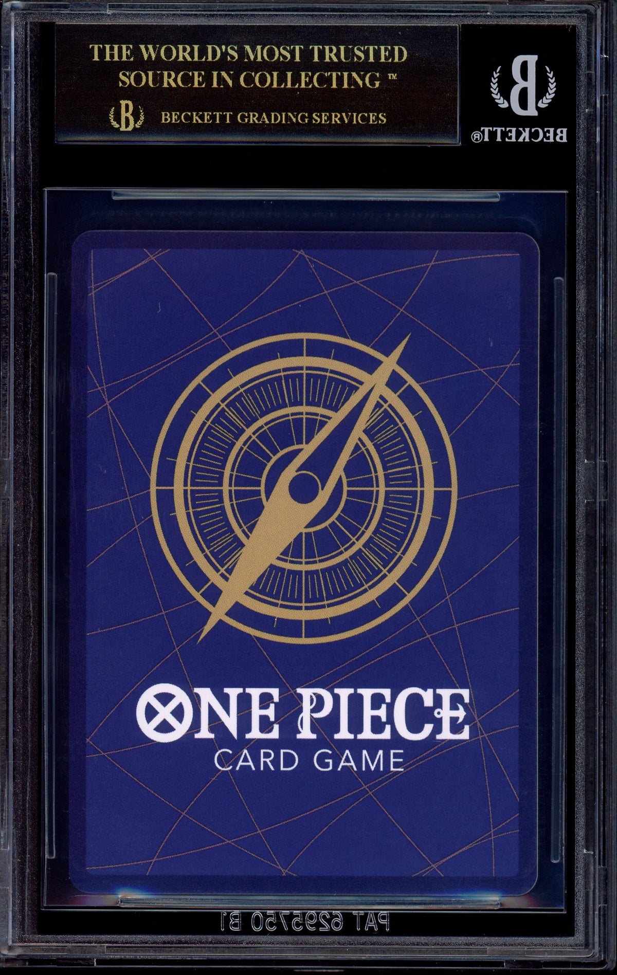 2025 One Piece OP11 Special Alternate Art Shanks #004 BGS 10 BLACK LABEL