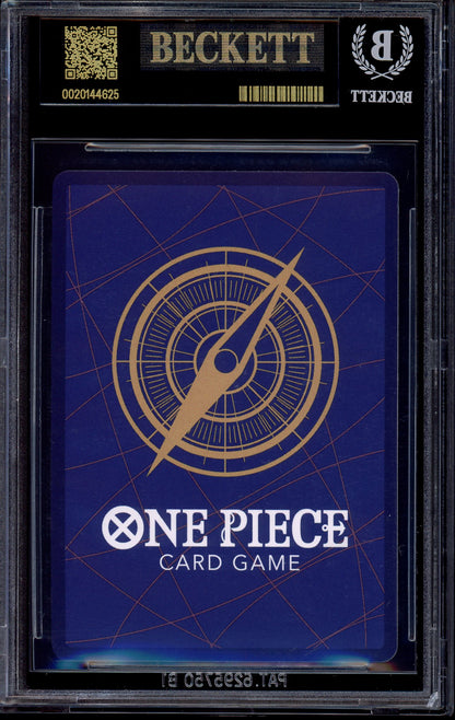 2026 One Piece OP14-EB04 Special Alternate Art Eustass Captain Kid #039 BGS 10 BLACK LABEL