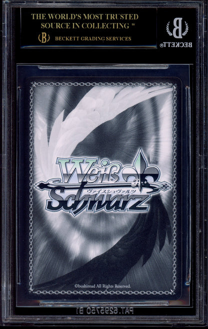 2020 Weiss Schwarz Fujimi Fantasia Devilish Smile, Rias Gold Signature BGS 10 PRISTINE BLACK LABEL