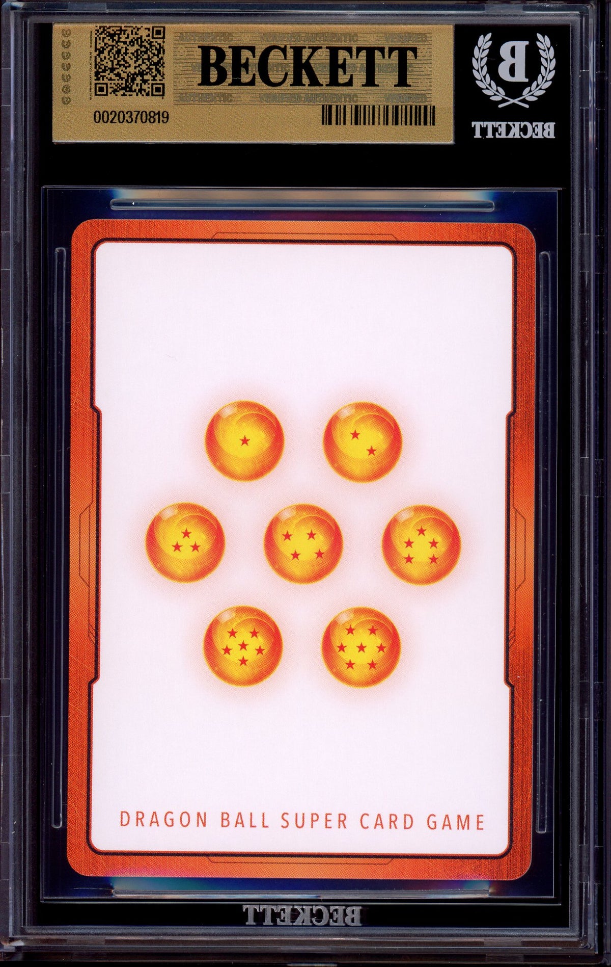 2024 Dragon Ball Super Fusion World Accessories Set 02 Vegito Energy Marker #E-02 BGS 9.5 GEM MINT