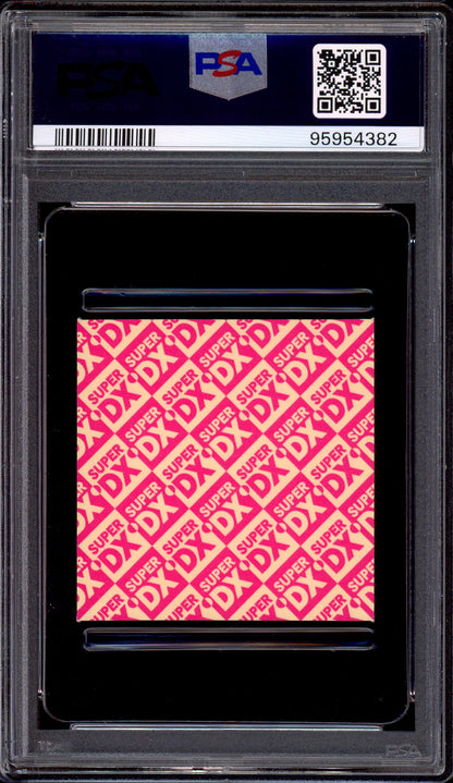 1998 Pokémon Amada Japanese Super DX Stickers Gengar #D63 PSA 10 GEM MINT