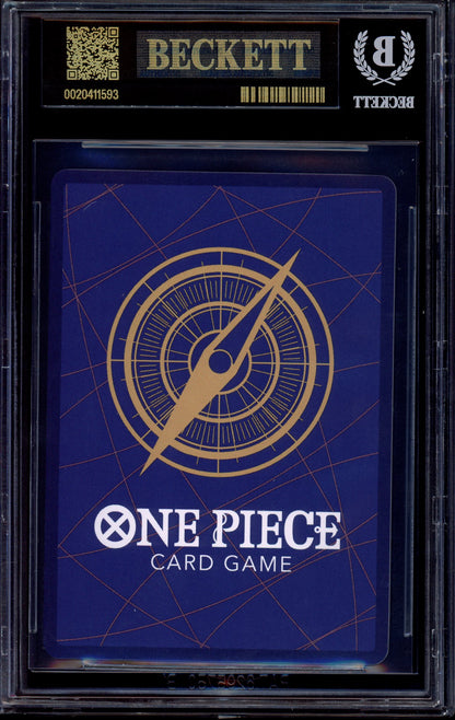 2026 One Piece OP15-EB04 Special Alternate Art Enel #052 BGS 10 BLACK LABEL