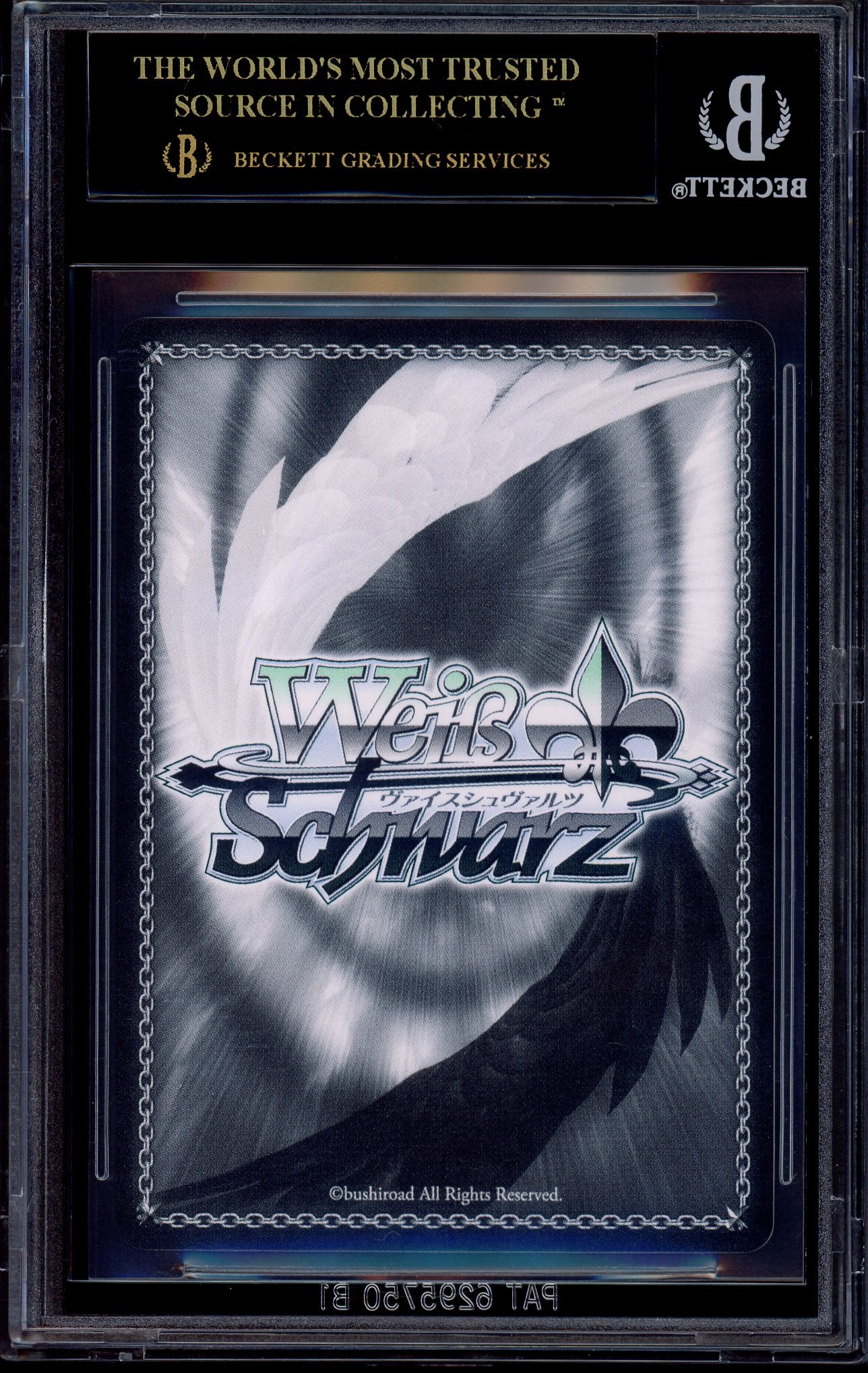 2019 Weiss Schwarz BCS Regional Champion Sunset Sky, Mai Sakurajima PR BGS 10 PRISTINE BLACK LABEL