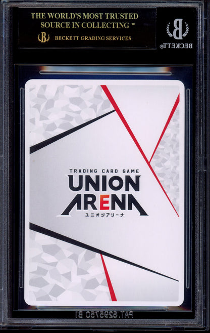 2023 Union Arena Japanese Bleach Action Points Toshiro Hitsugaya UA08BT/BLC-1-AP03 BGS 10 PRISTINE BLACK LABEL