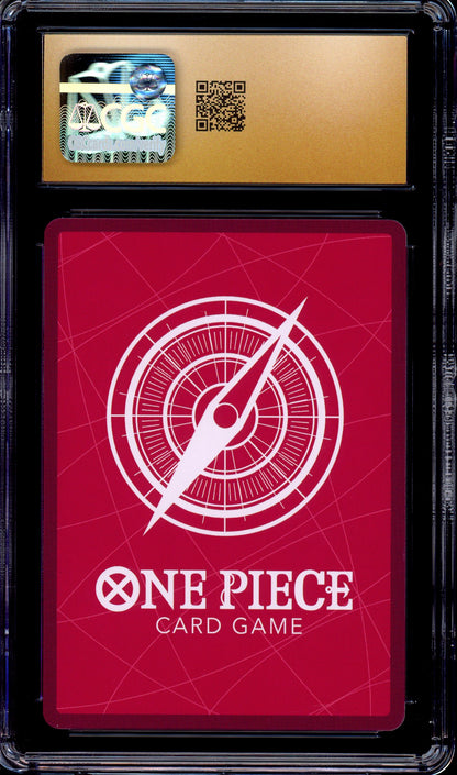 2025 One Piece ST21 Alternate Art Monkey D. Luffy #ST21-001 CGC 10 PRISTINE