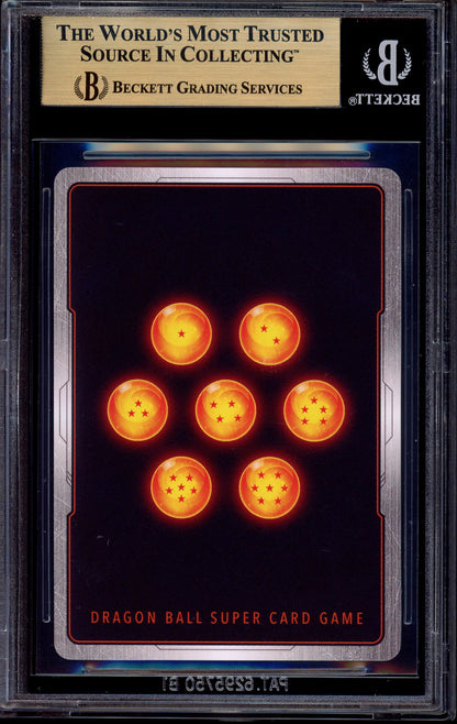 2025 Dragon Ball Super Fusion World 40th Anniversary Event V2 Top 8 Son Goku #FB07-104 BGS 10 PRISTINE