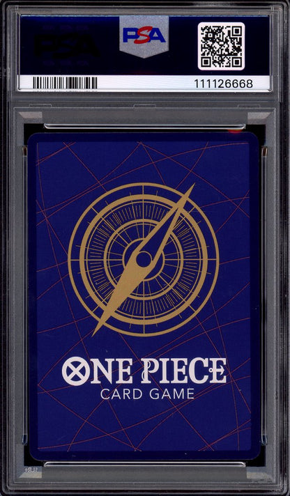 2024 One Piece OP09 Alternate Art Dracule Mihawk #48 PSA 9 MINT