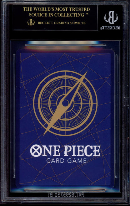 2023 One Piece OP05 Special Alternate Art Uta #120 BGS 10 PRISTINE BLACK LABEL