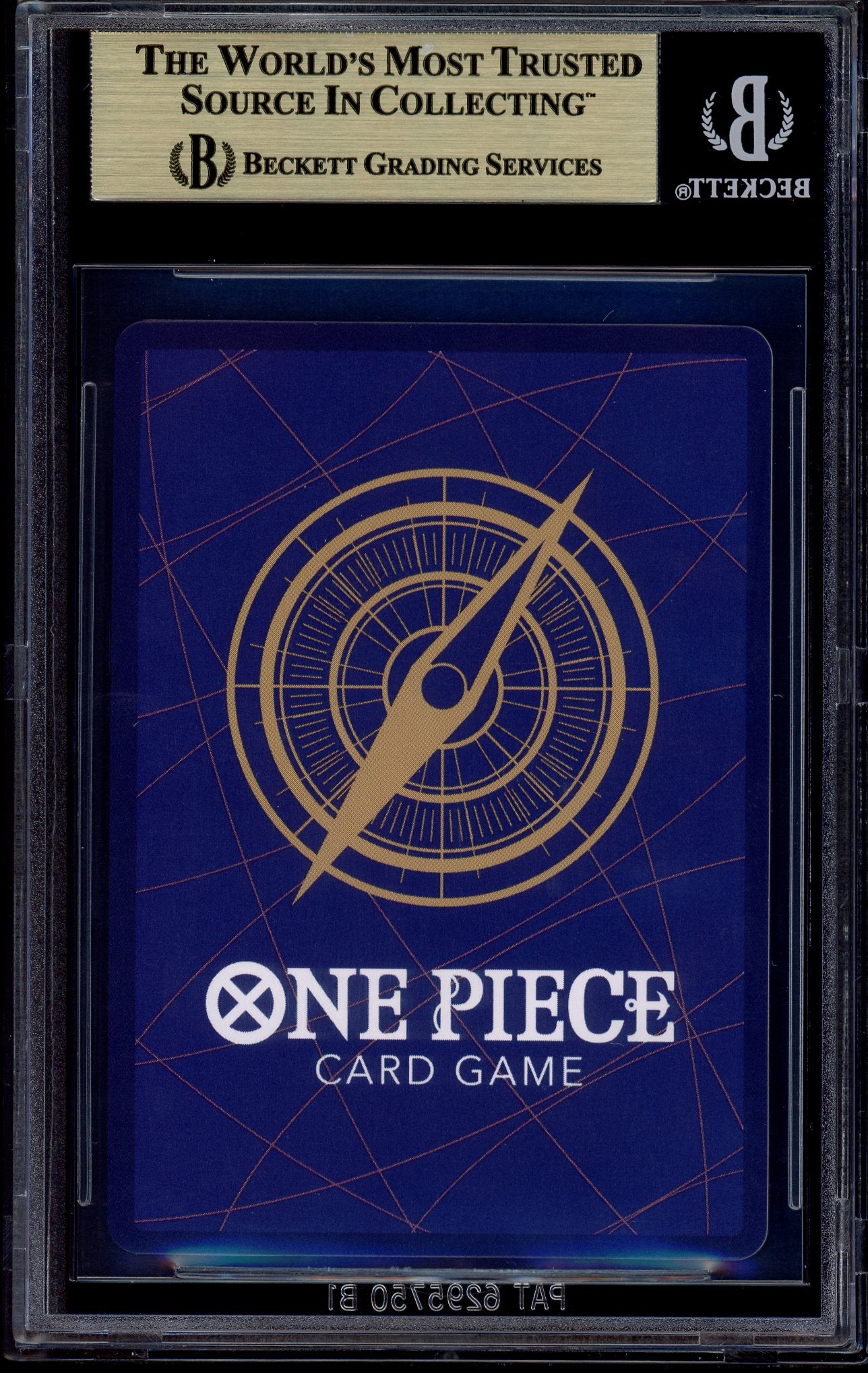 2025 One Piece Japanese Official Event Top Prize Monkey D Luffy #14 BGS 9.5 GEM MINT