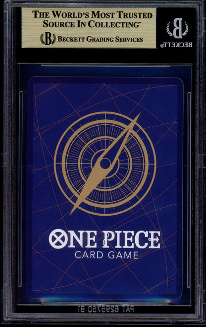 2025 One Piece Japanese Official Event Top Prize Monkey D Luffy #14 BGS 9.5 GEM MINT