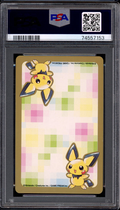 2000 Pokémon Gold Playing Cards Part 2 8 of Diamonds Larvitar #246A PSA 10 GEM MINT