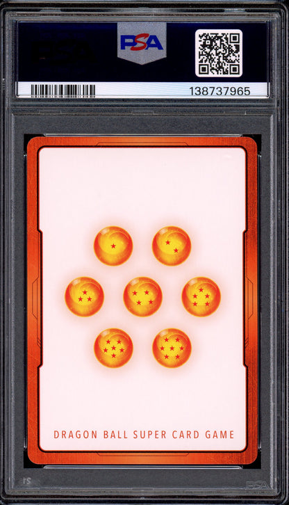 2024 Dragon Ball Super Fusion World Alternate Art Energy Marker Trunks #E01-08 PSA 10 GEM MINT