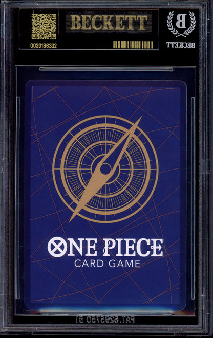 2026 One Piece OP14-EB04 Special Alternate Art Edward Weevil #023 BGS 10 BLACK LABEL